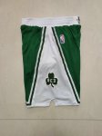 NBA Boston Celtics 75th Anniversary Shorts Vert